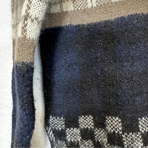 Urban Outfitters Silence + Noise Gunner‎ Plaid Long Sleeve Sweater Size XS/S - Picture 7 of 9